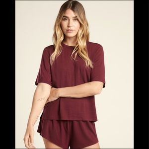 Athleta Nighttime Bliss Sleep Lounge Tee